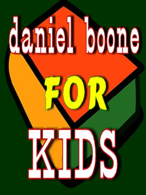 cover image of Daniel Boone for Kids